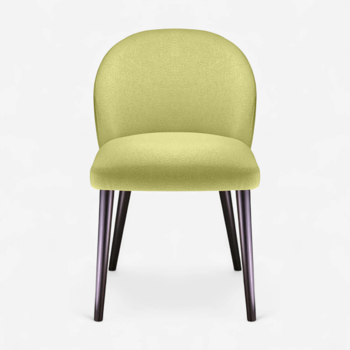 Willy runde Holzbeine Designstuhl für Hotel, Restaurant und Objektbereich